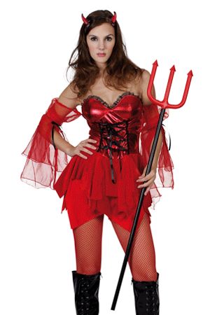 Costume Sexy da Devil Lady