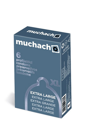 Profilattici Extra Large Muchacho 6 Pezzi
